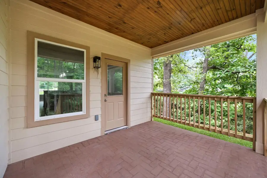 Exterior details and patio area of a home in , Coldspring (Image 4). Exterior details and patio area of a home in , Coldspring (Image 4).