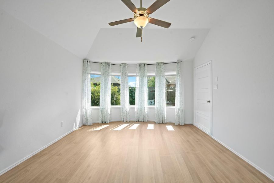 Spacious, unfurnished interior of a new home in , Cypress (Image 24).