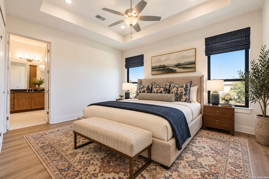 Furnished interior view inside a new home in , San Antonio (Image 9).