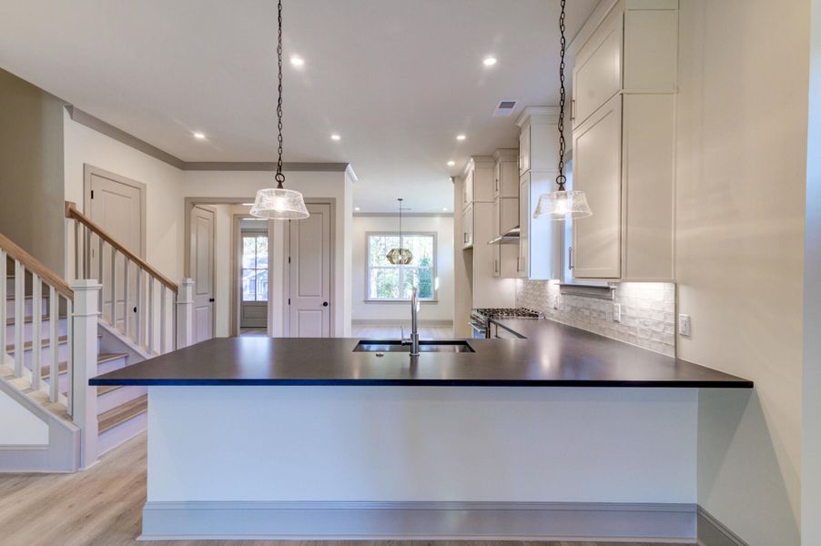 Furnished interior view inside a new home in , Charleston (Image 5).