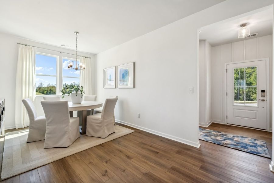 Representative furnished interior of a home built from the The Bancroft by Stanley Martin Homes in Green Tree Place, Anderson (Image 9).