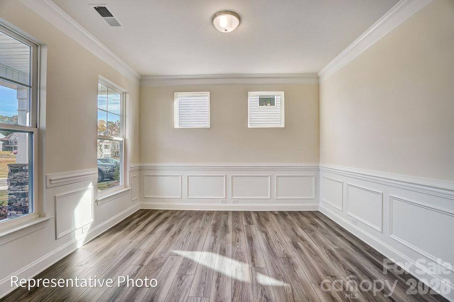 Spacious, unfurnished interior of a new home in Enclave at Riverdale, Huntersville (Image 23).