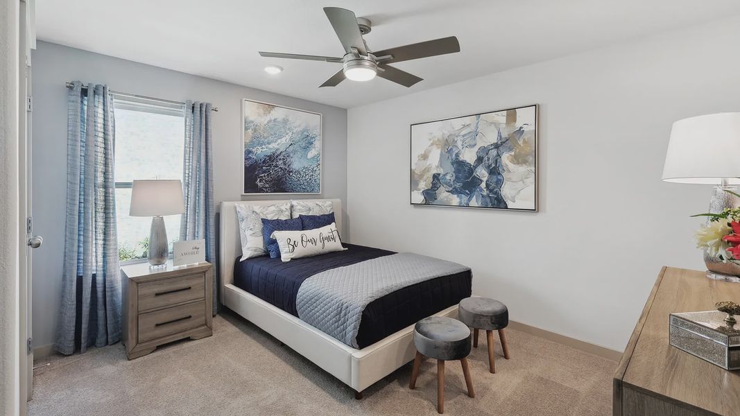Furnished interior view inside a new home in Walden Pond, Forney (Image 9).