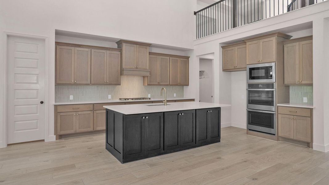 Furnished interior view inside a new home in The Woodlands Hills, Willis (Image 4). Furnished interior view inside a new home in The Woodlands Hills, Willis (Image 4).