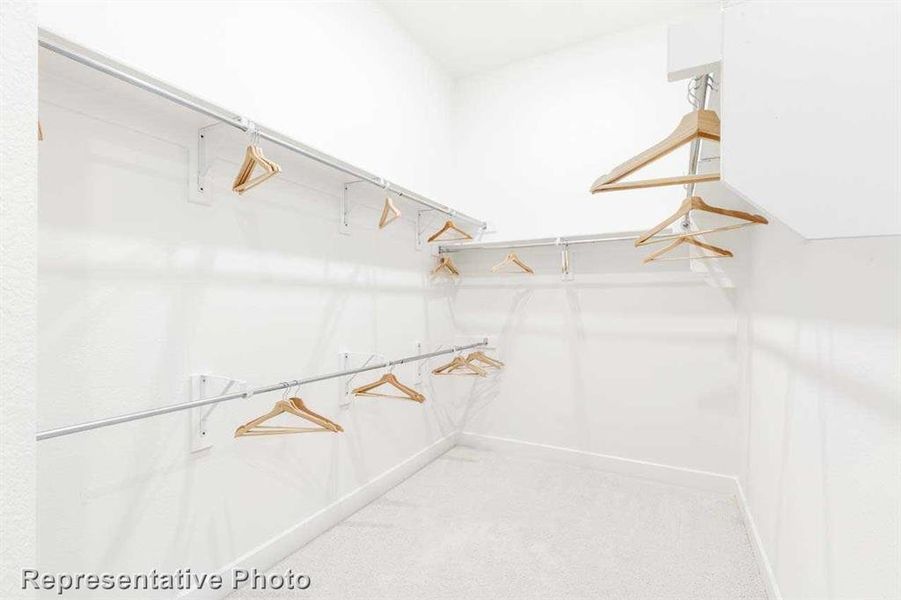 Primary Closet (Representative Photo) Primary Closet (Representative Photo)