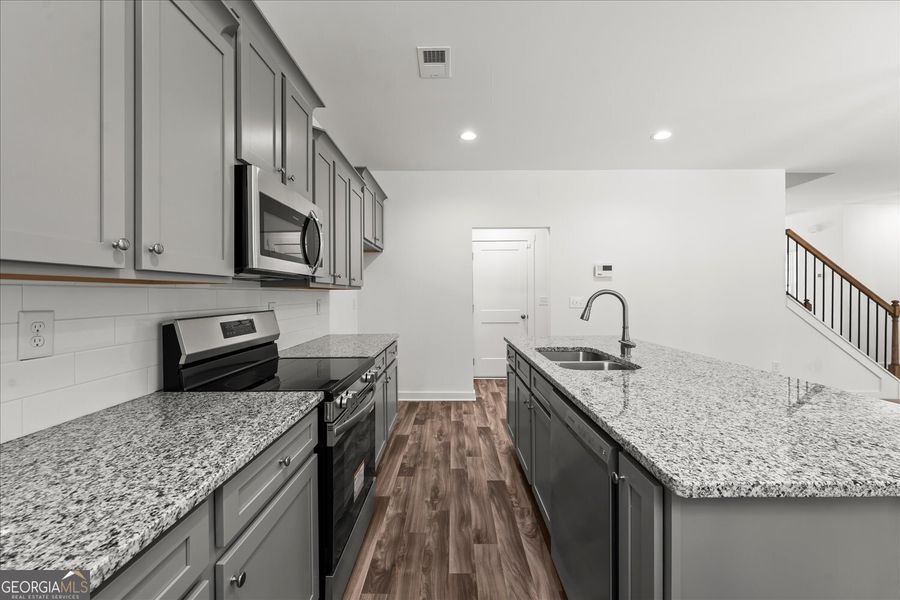 Furnished interior view inside a new home in Ellington Farms, Statham (Image 8).