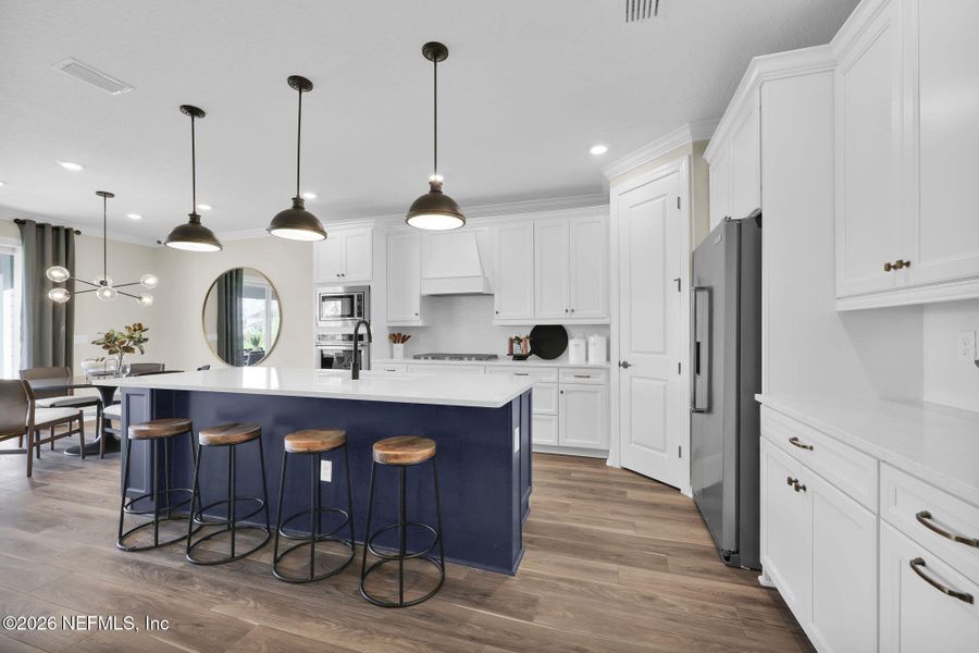 Furnished interior view inside a new home in Double Branch, Middleburg (Image 18).