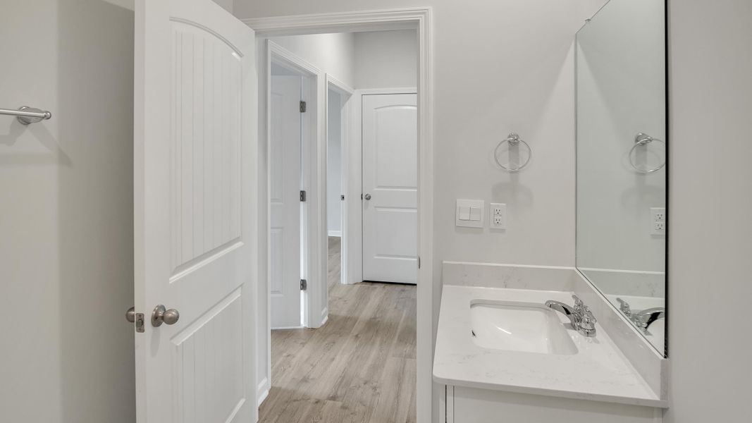 Furnished interior view inside a new home in River Landing, Murfreesboro (Image 7).