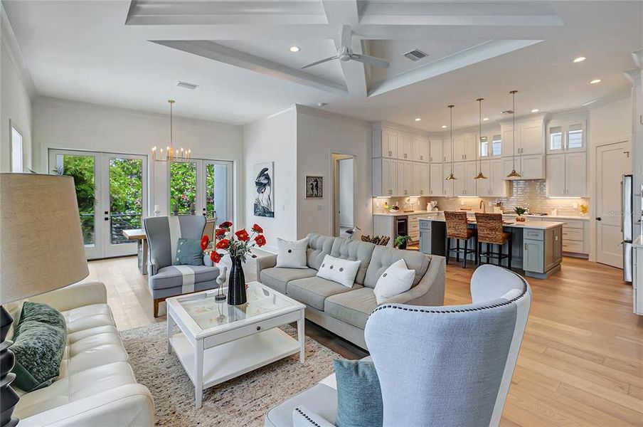 Furnished interior view inside a new home in , Tampa (Image 13).