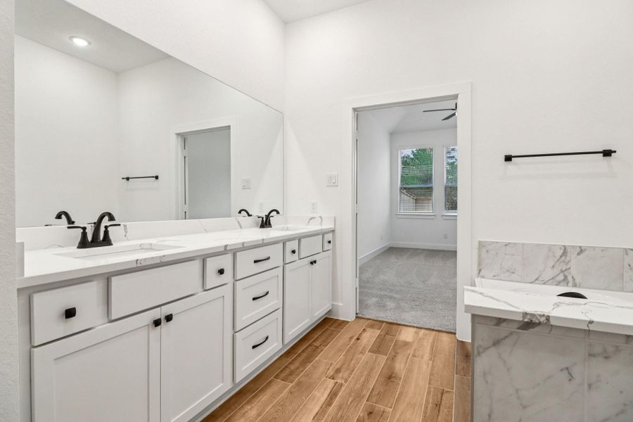 Furnished interior view inside a new home in Kresston, Montgomery (Image 12).