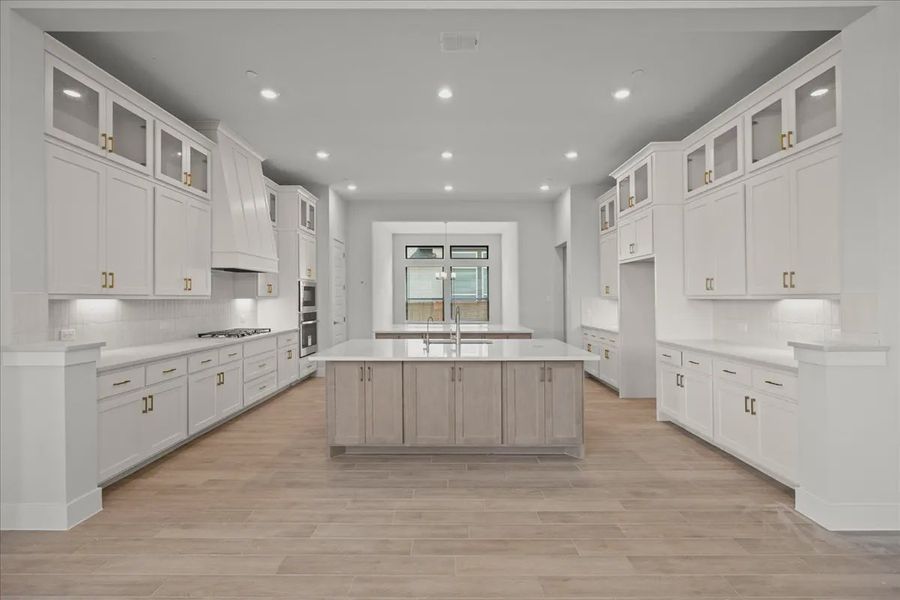 Furnished interior view inside a new home in Sweetwater, Austin (Image 5).
