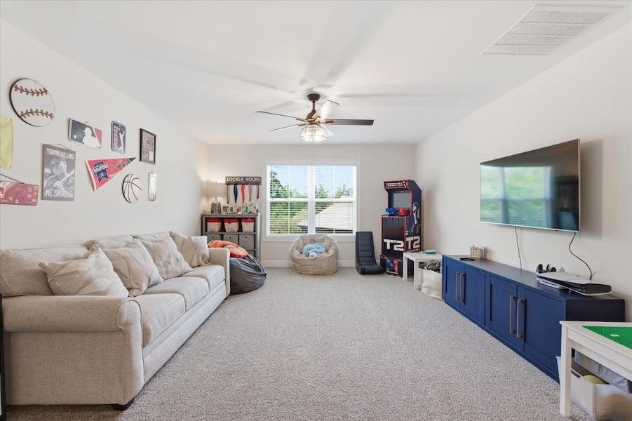Furnished interior view inside a new home in , Carrollton (Image 10).