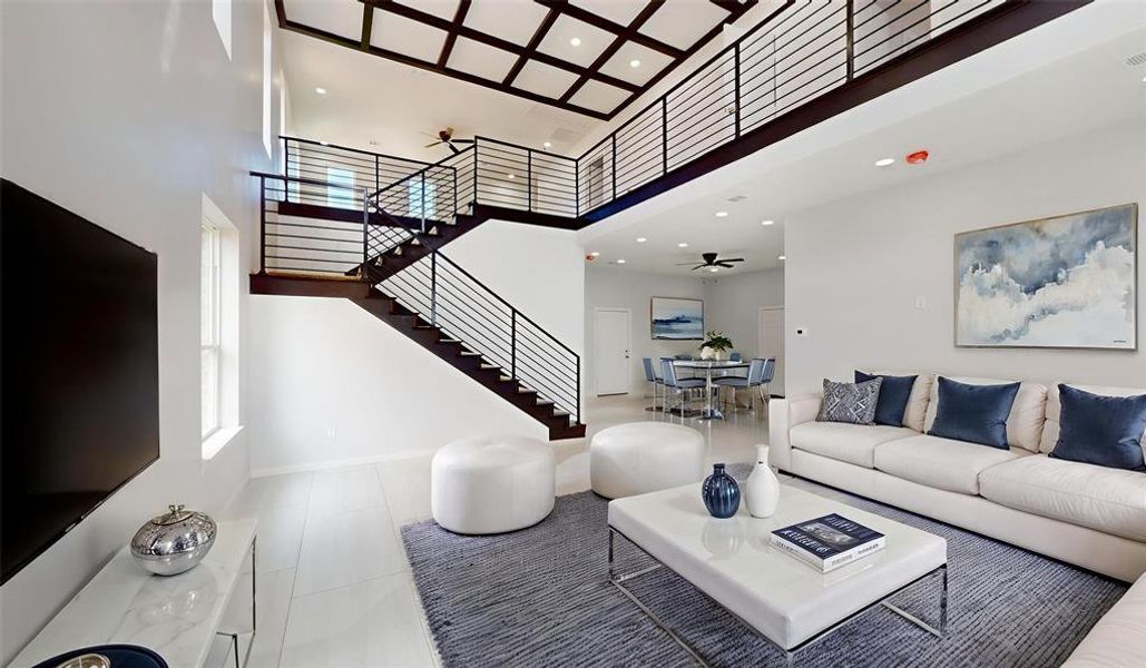 Furnished interior view inside a new home in , Balch Springs (Image 6).