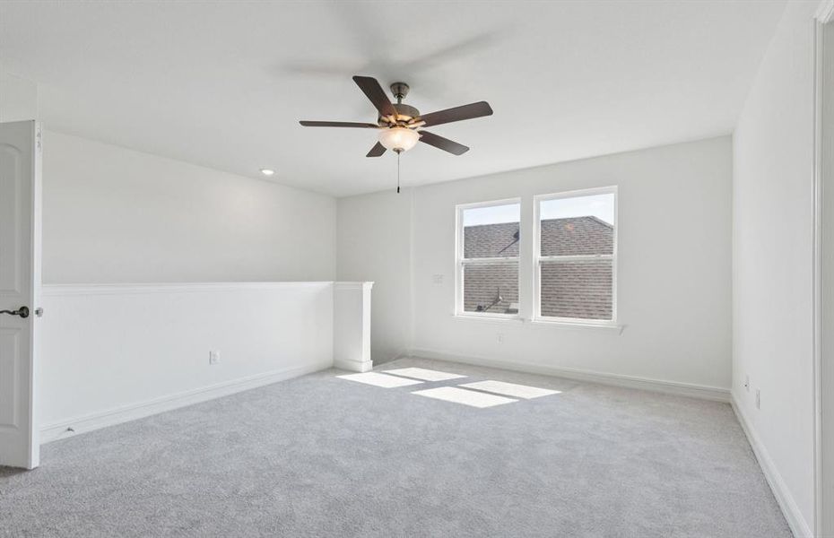 Game room on second floor