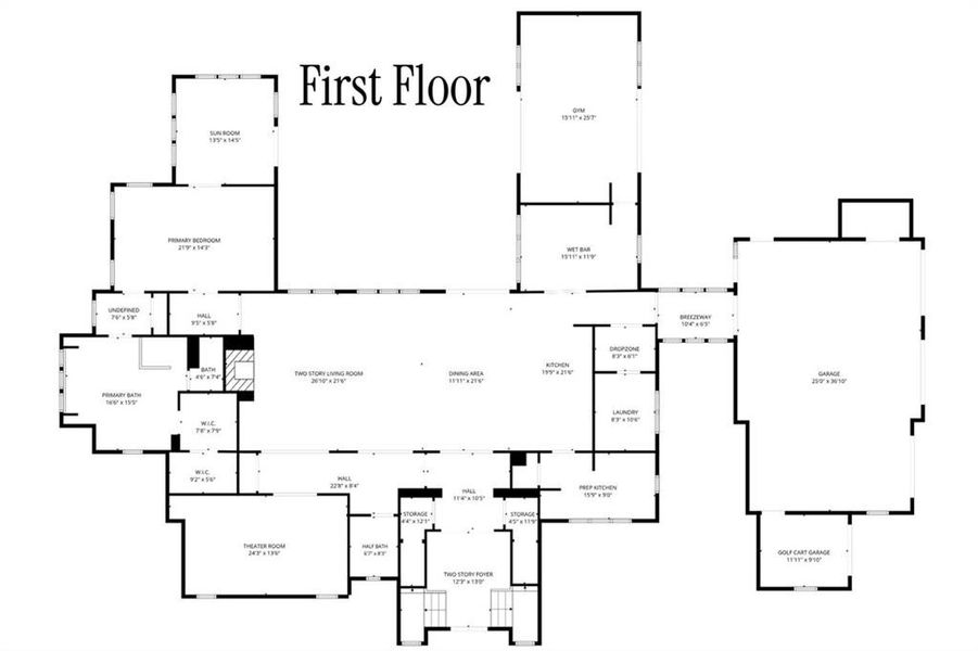 2D floor plan layout of this home in , Dacula, GA (Image 5). 2D floor plan layout of this home in , Dacula, GA (Image 5).