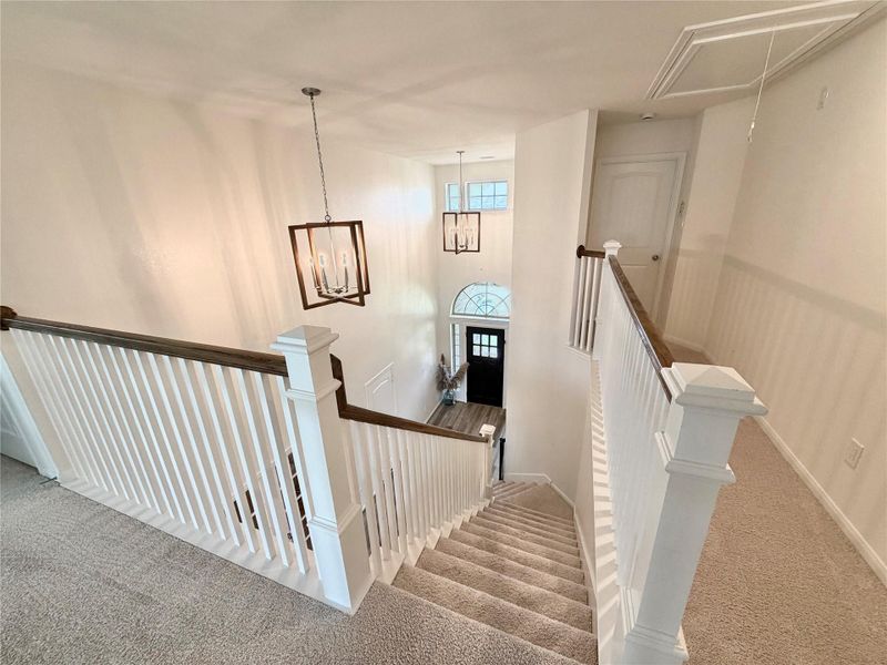 Furnished interior view inside a new home in Windrose Green, Angleton (Image 15).