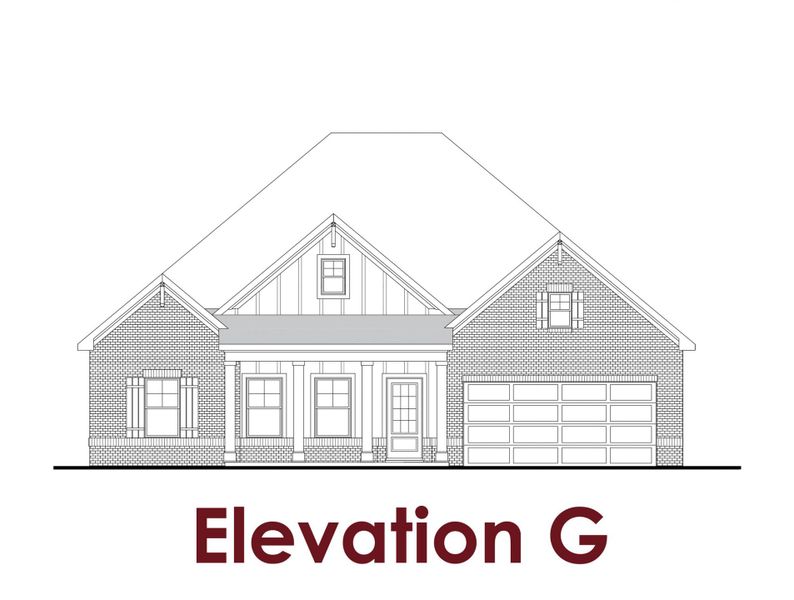 Representative rendering of the exterior for the Owin by Chafin Communities (Image 6).