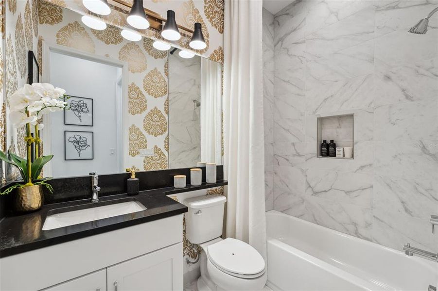 Furnished interior view inside a new home in Valencia Ridge, Wesley Chapel (Image 25).