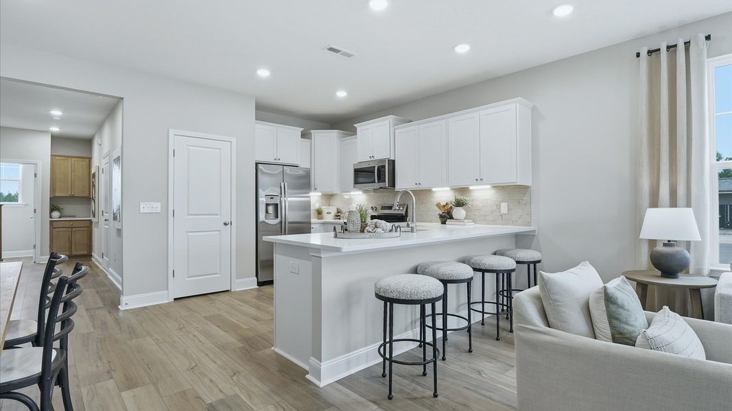 Representative furnished interior of a home built from the Winchester by DRB Homes in Mason Grove, Franklinton (Image 21).