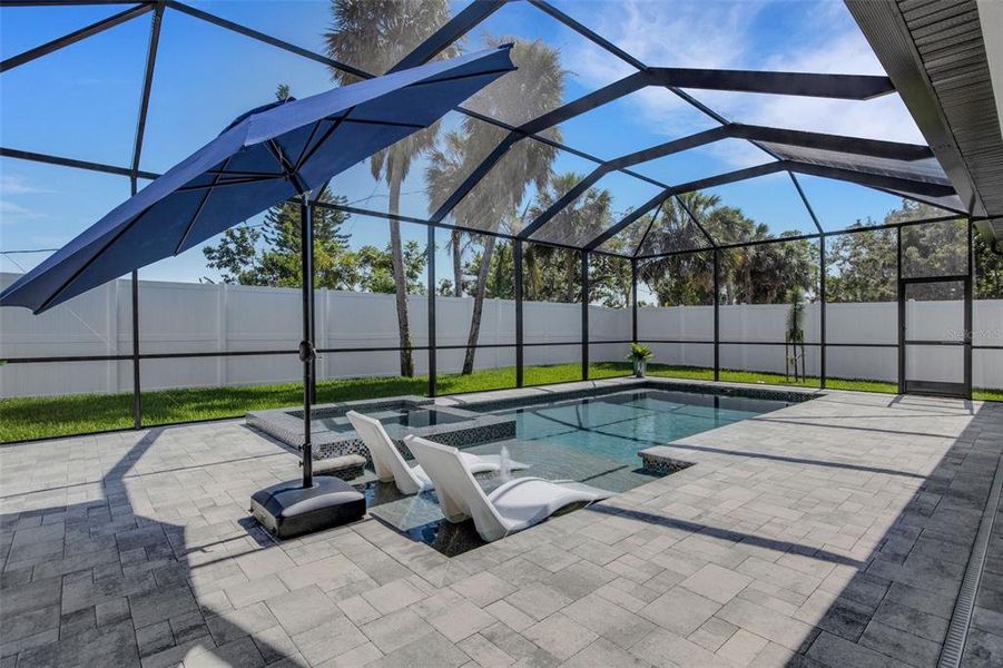 Exterior details and patio area of a home in , Nokomis (Image 21).