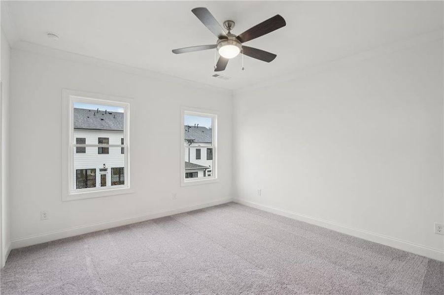 Spacious, unfurnished interior of a new home in Palisades Townhomes, Cumming (Image 25).