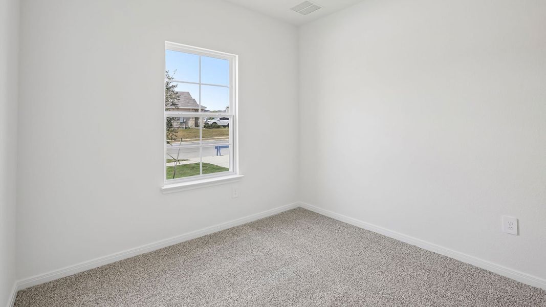 Spacious, unfurnished interior of a new home in Prairie Lakes, Buda (Image 26).