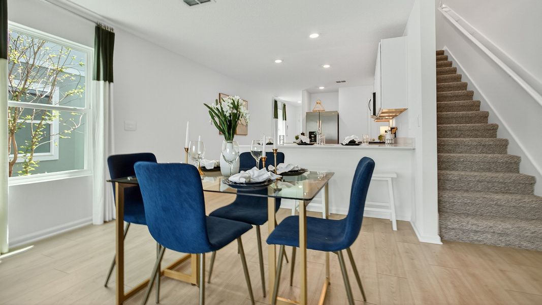 Representative furnished interior of a home built from the Carson by D.R. Horton in Trout River, Jacksonville (Image 10).