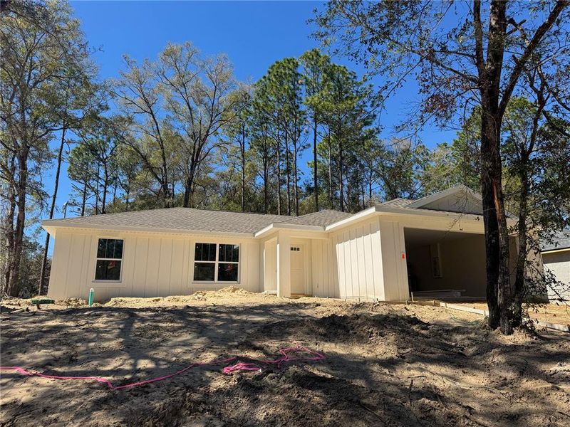 In-progress construction of a new home in , Citrus Springs, FL (Image 41).