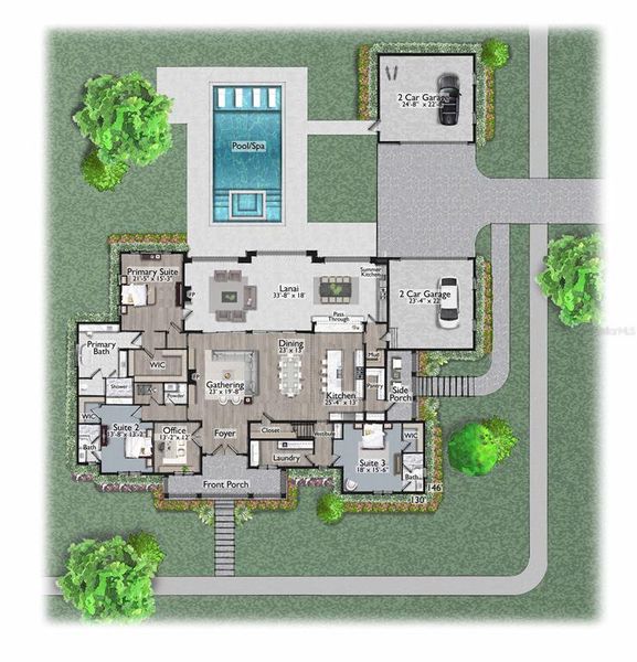 Image 4 of a home in Briley Farm.