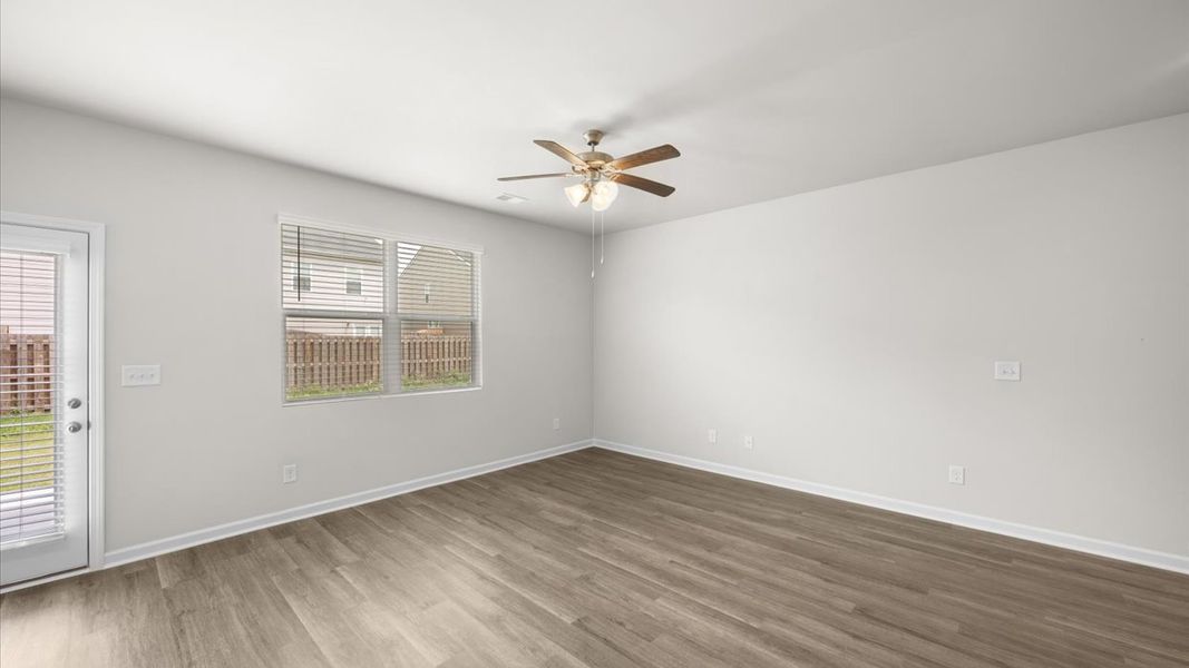 Spacious, unfurnished interior of a new home in Laurel Park Townhomes, Hephzibah (Image 14).