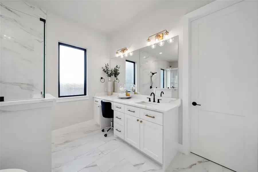 Furnished interior view inside a new home in ARTAVIA, Conroe (Image 13).