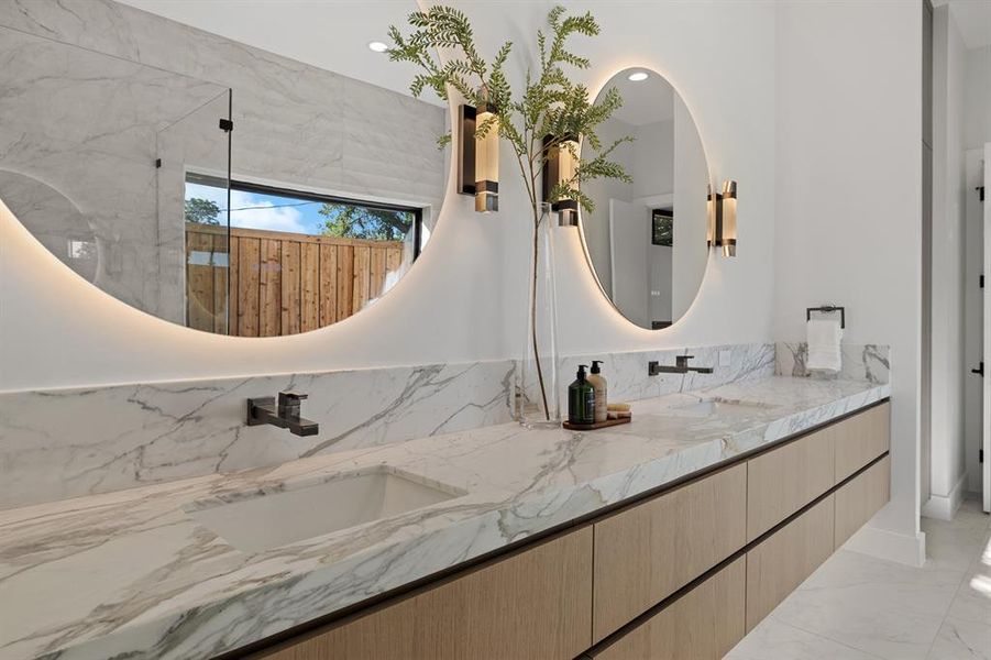 Furnished interior view inside a new home in , Dallas (Image 11). Furnished interior view inside a new home in , Dallas (Image 11).