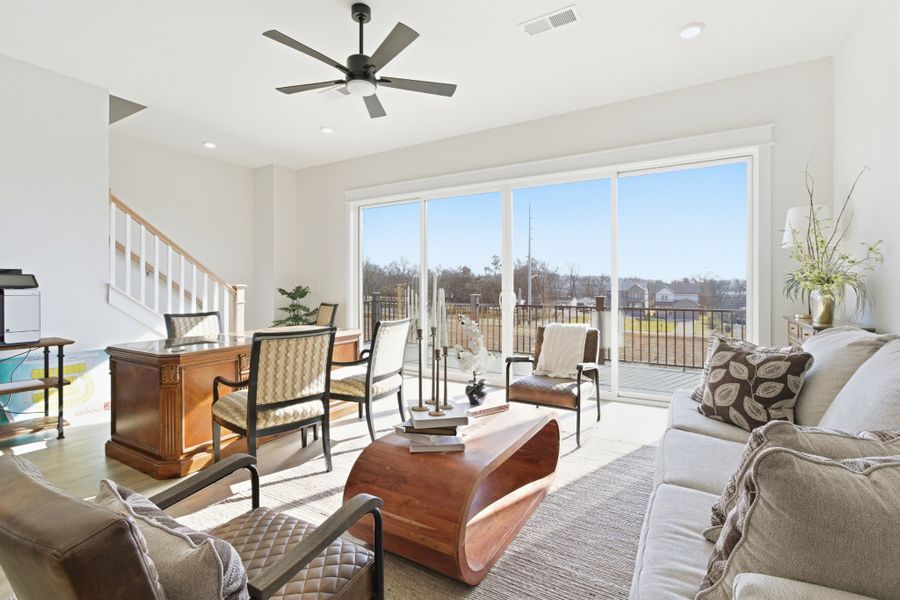 Furnished interior view inside a new home in Ridgecrest at Whites Creek, Whites Creek (Image 20).