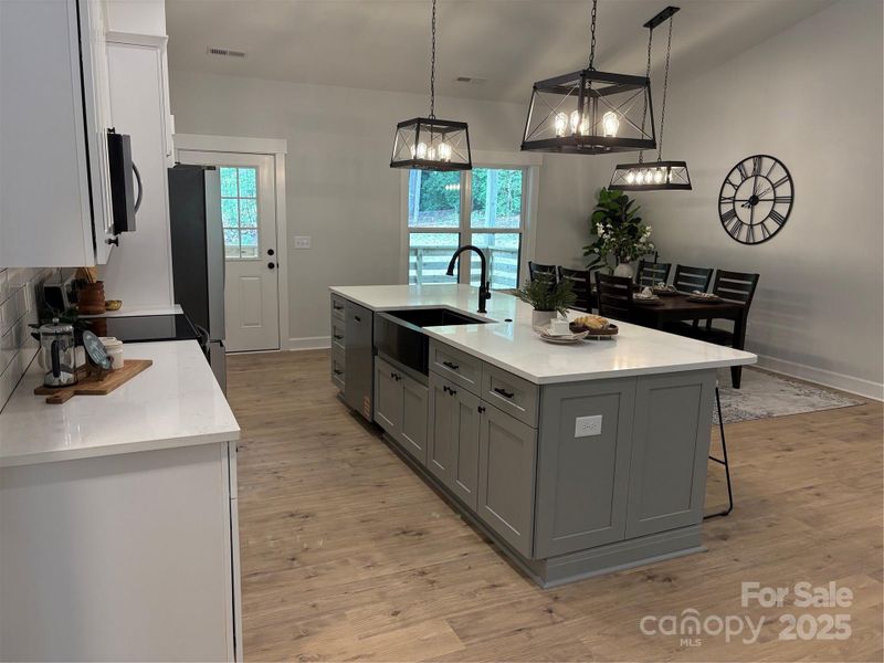 Furnished interior view inside a new home in , Spencer (Image 3). Furnished interior view inside a new home in , Spencer (Image 3).