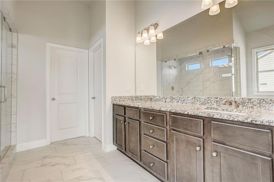 Furnished interior view inside a new home in Summerlin, Winder (Image 9).