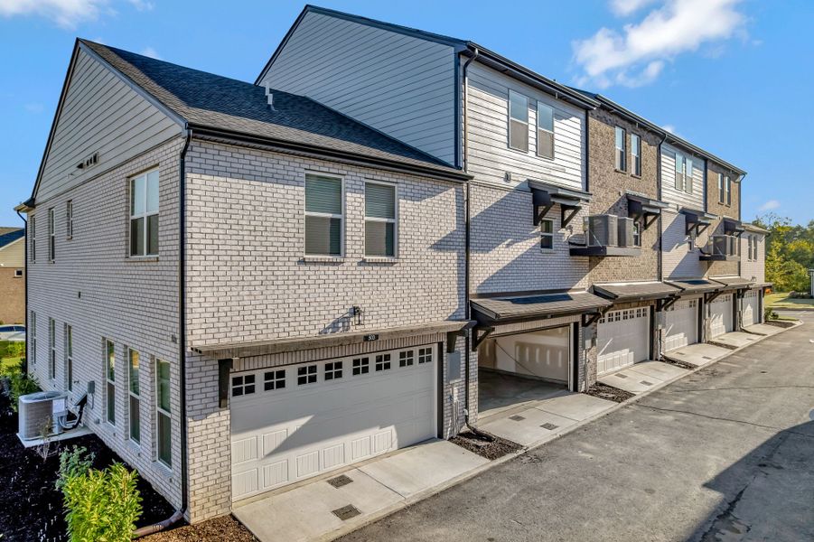 Spacious 2 Car Garage at The Ingram Townhome