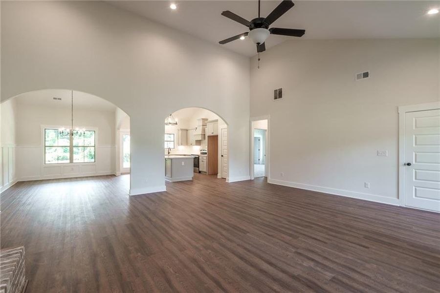 Spacious, unfurnished interior of a new home in , Social Circle (Image 16).