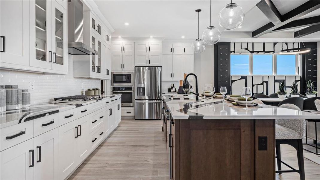 Furnished interior view inside a new home in Cresswind at Lake Harris, Tavares (Image 14).