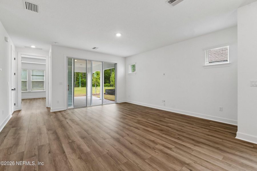 Spacious, unfurnished interior of a new home in Westerly Park at Wildlight – Villa Collection, Yulee (Image 29). Spacious, unfurnished interior of a new home in Westerly Park at Wildlight – Villa Collection, Yulee (Image 29).