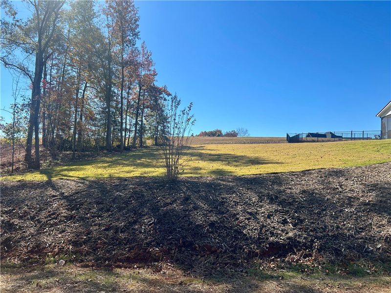 Across street view of golf course Across street view of golf course