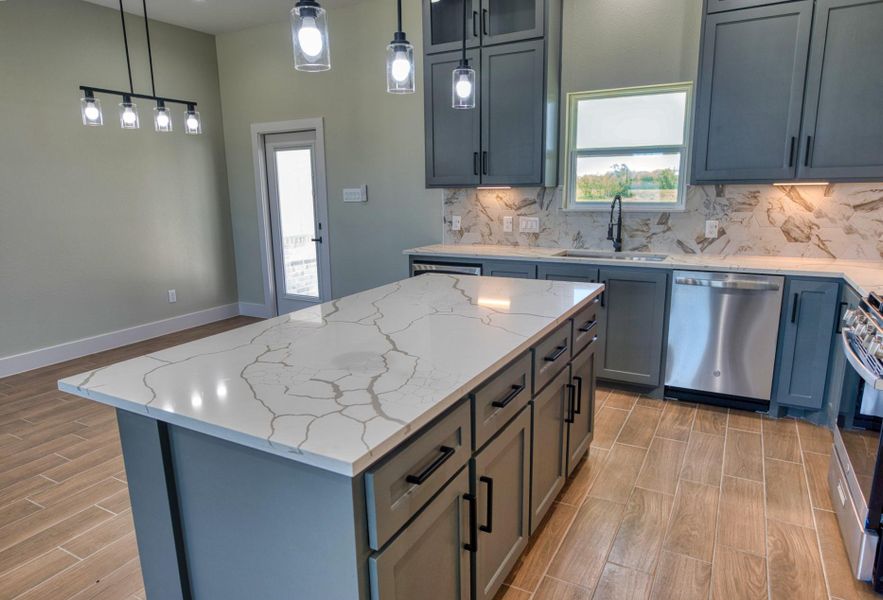 Furnished interior view inside a new home in , Angleton (Image 3).