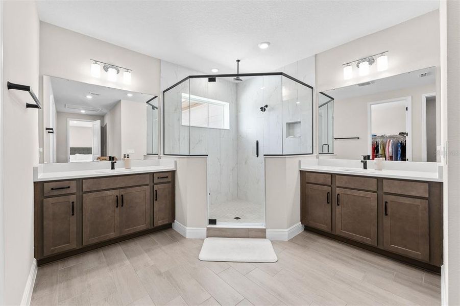 Furnished interior view inside a new home in Laureate Park, Orlando (Image 41).