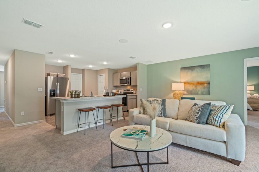 Furnished interior view inside a new home in Palm Bay, Palm Bay (Image 17).