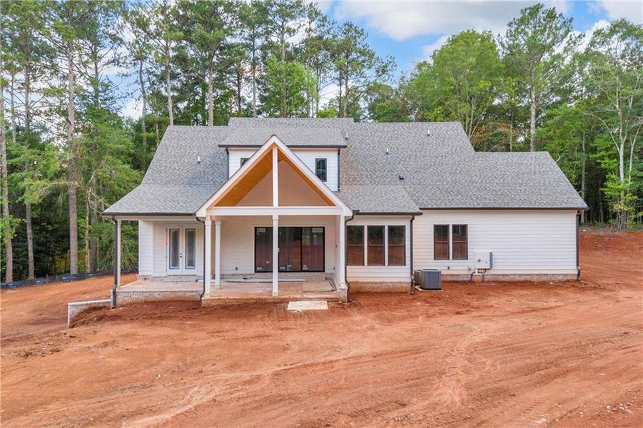 In-progress construction of a new home in , Bishop, GA (Image 41).
