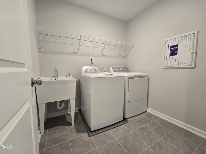 Equipped Laundry Rm.