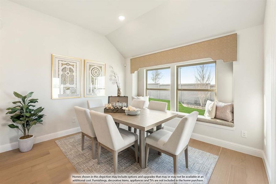 Furnished interior view inside a new home in Ridge Ranch Classic 60, Mesquite (Image 6).