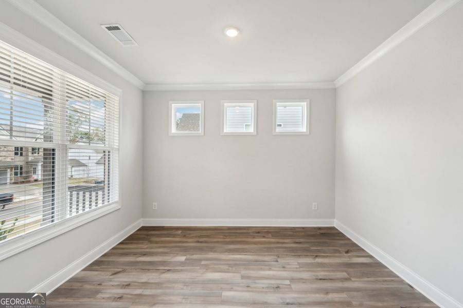Spacious, unfurnished interior of a new home in Ponderosa Farms Manor, Gainesville (Image 59). Spacious, unfurnished interior of a new home in Ponderosa Farms Manor, Gainesville (Image 59).