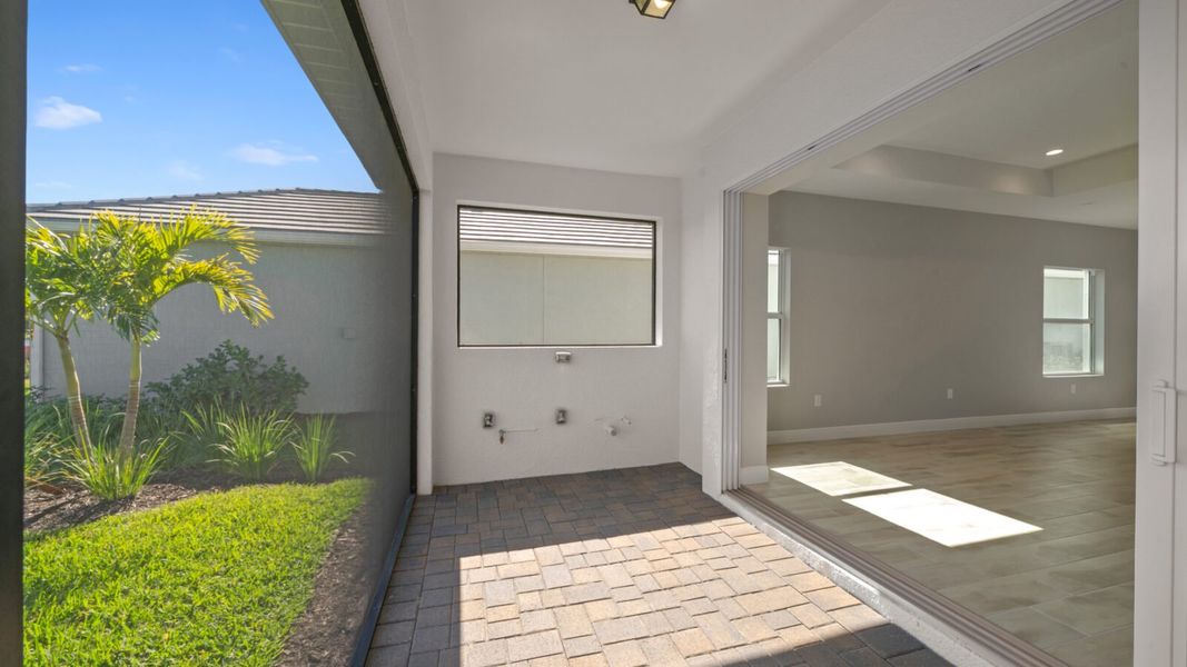 Exterior details and patio area of a home in Verandah, Fort Myers (Image 21).