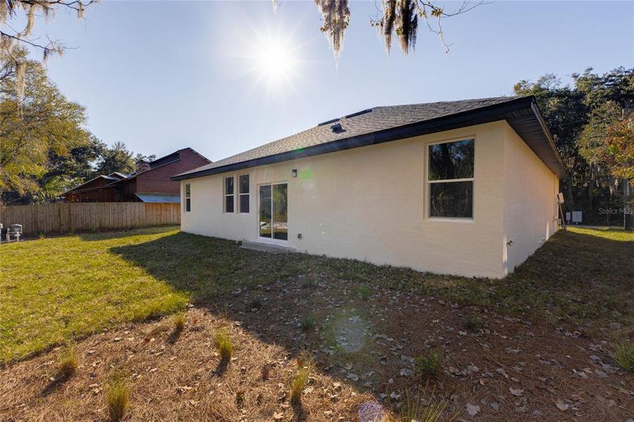 Exterior details and patio area of a home in , Deltona (Image 24).