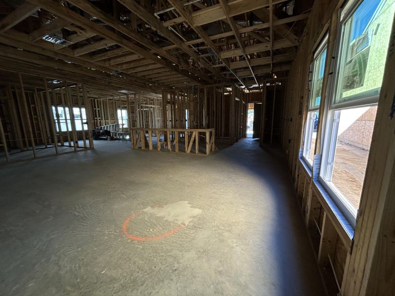 In-progress construction of a new home in Tea Farm: Presidents Series, Ravenel, SC (Image 7).